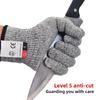 Level 5 Cut-Resistant HPPE Gloves Gardening Wear- Tear-Resistant Safety Protective Cut-Proof GlovesCustomizable Direct
