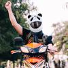Helmet Plush Cover Cute Motorcycle Helmet Cover Motorcycle Helmet Protection Cover Funny Full Face Motorbike Dust Cover