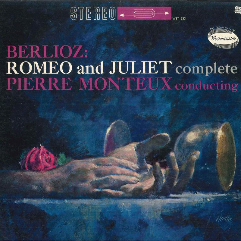 

LP Record PIERRE MONTEUX, LONDON SYMPHONY ORC - Berlioz Romeo And Juliet Complete WST233 WESTMINSTER 1962 US Classical Used