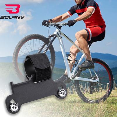 Bicycle Pump Holder with Screws Fastener Tape Strong Non-slip Mini Clamp Fixing Nylon Air Inflator Pump Clip Mounted Bracket Pump Accessories