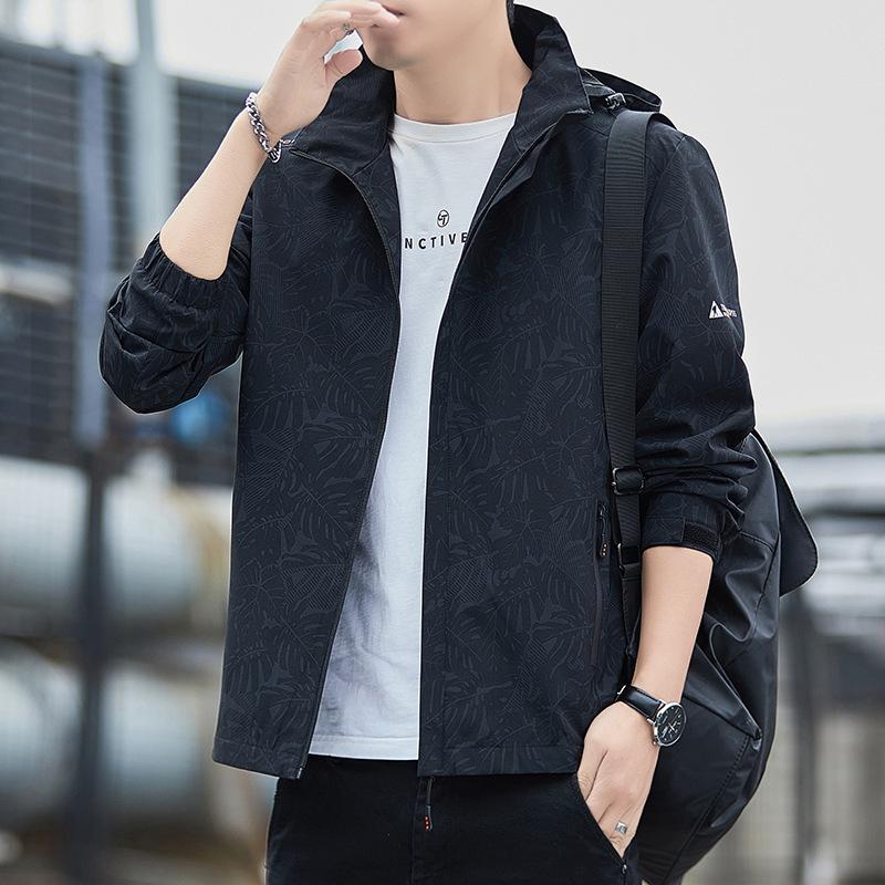 Jacket Spring and Autumn Jacket Men's Windproof and Waterproof Removable Jacket Men's Camouflage Jacket