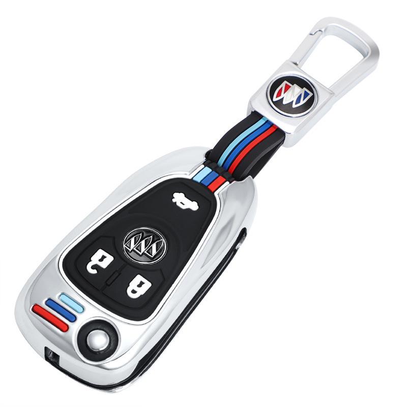 Buick Key Case for Modified Folding Keys: Compatible with Yinglang GT/XT, Junyue, Junwei, Kaiyue Models.