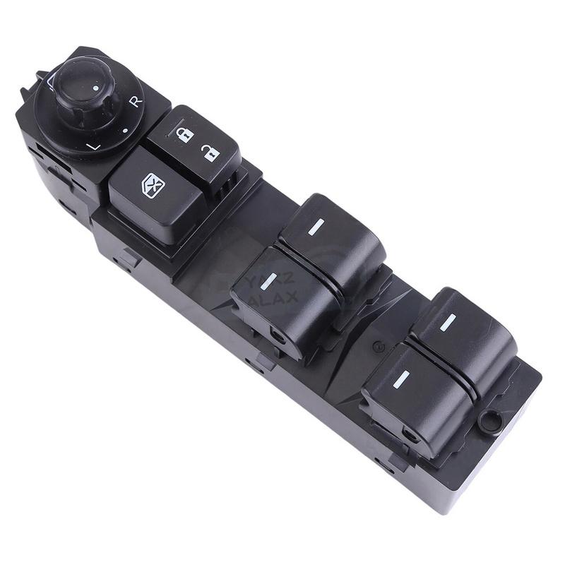 Left Driver Side Master Power Window Control Switch for Mazda 6 Atenza 2014 2015 2016 2017 2018 GV9B-66-350 GV9B-6635 Auto Parts