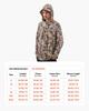 Camo Hoodie, Small Size, Men Pullover Hooded Sweatshirt, Moisture Wicking & Breathable, Quick-dry, Hiking Fishing Shirt with Hood, Long Sleeves