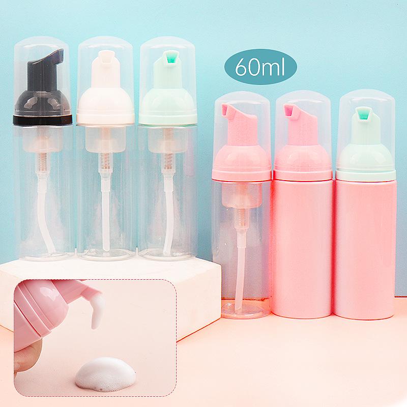 Portable Refillable Eyelash Cleansing Mousse Bottle for Travel