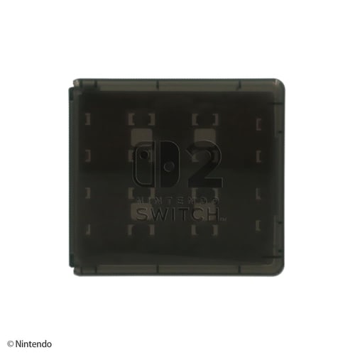 [Nintendo Licensed Product] Nintendo Switch 2 Card Case with 24 Card Pockets, Black