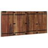 Headboard Multicolored 180 Cm Solid Reclaimed Wood