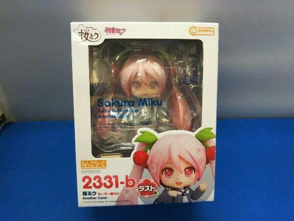 [USED] Last Prize: Nendoroid 2331-b Hatsune Miku Sakura Miku Sailor Uniform Ver. Another Color Good Smile Lottery Sakura Miku 2024 Vocaloid