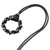 Pearl Glasses Sunglasses Glass Holder, Holder, Ring, Necklace, Women's, Beads, Anti-Slip, Black, MHL-31