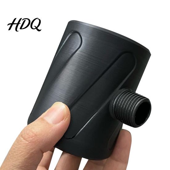 360-degree Shower Head High Pressure Handheld 3D Printed Flushing Adjustable Spray Cleaning Spiral Nozzle for Men Bathroom Accessories All-round
