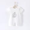 Newborn Baby Short-Sleeve Romper - Light Summer Jumpsuit for Boys