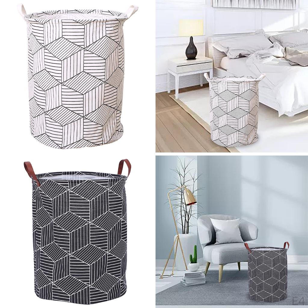 Large Capacity Laundry Hamper,Basket with Handles,Decorative Basket for Living Room Storage