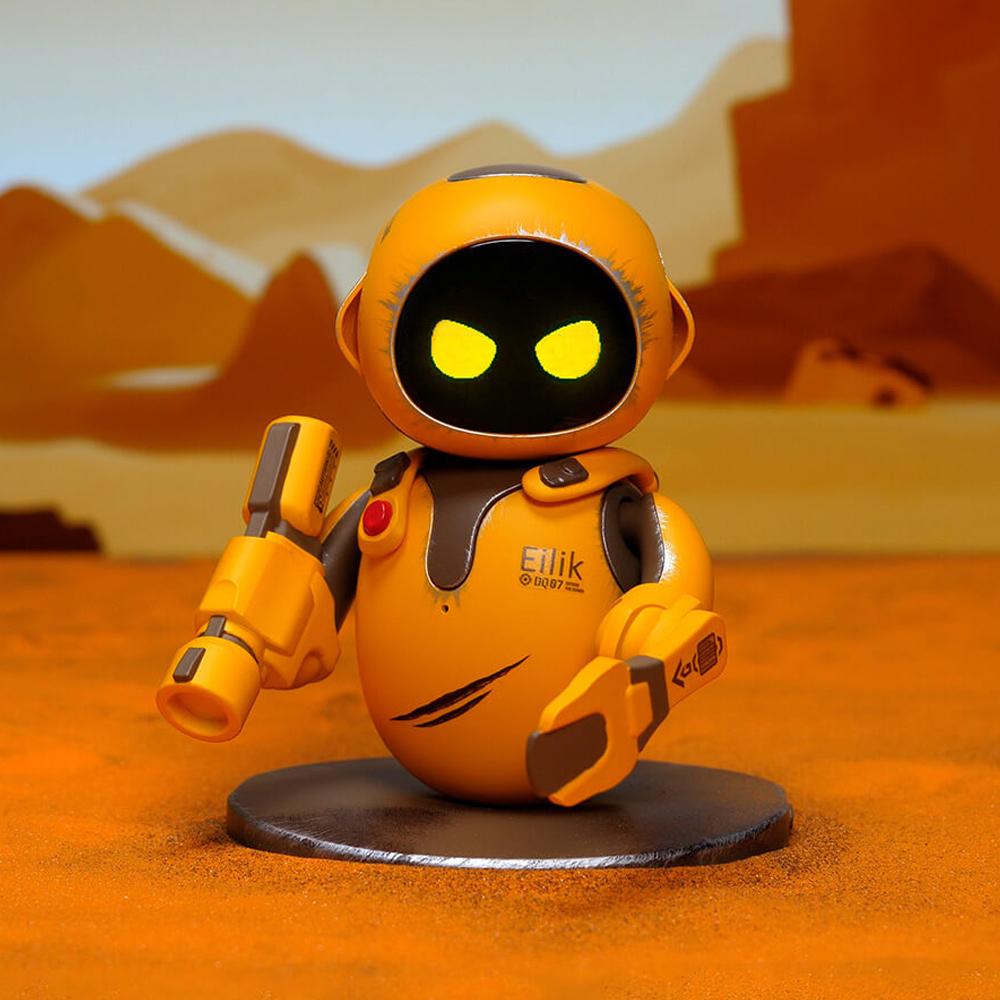 

Eilik Robot Emotional Interaction Smart Companion Pet Robot Electronic Creative Study Desktop Companion Christmas Customize Toy