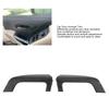 2PCS Car Door Armrest Trim Carbon Fiber Pattern Comfortable Touch Replacement For Toyota Land Cruiser Lc300