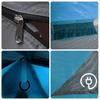 2 Person Camping Tent Blue Waterproof