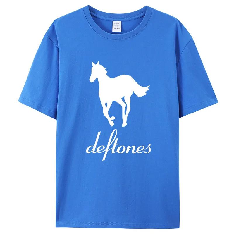 2024 Deftones Merch Chino Moreno Diamond Men's T-shirt Short Sleeve Tees Men's Loose T-shirt Men's Tops New Brand Men's Clothes