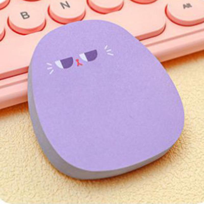 1 Stück Briefpapier Cartoon Candy Color Notes Haftnotizen Notizblock