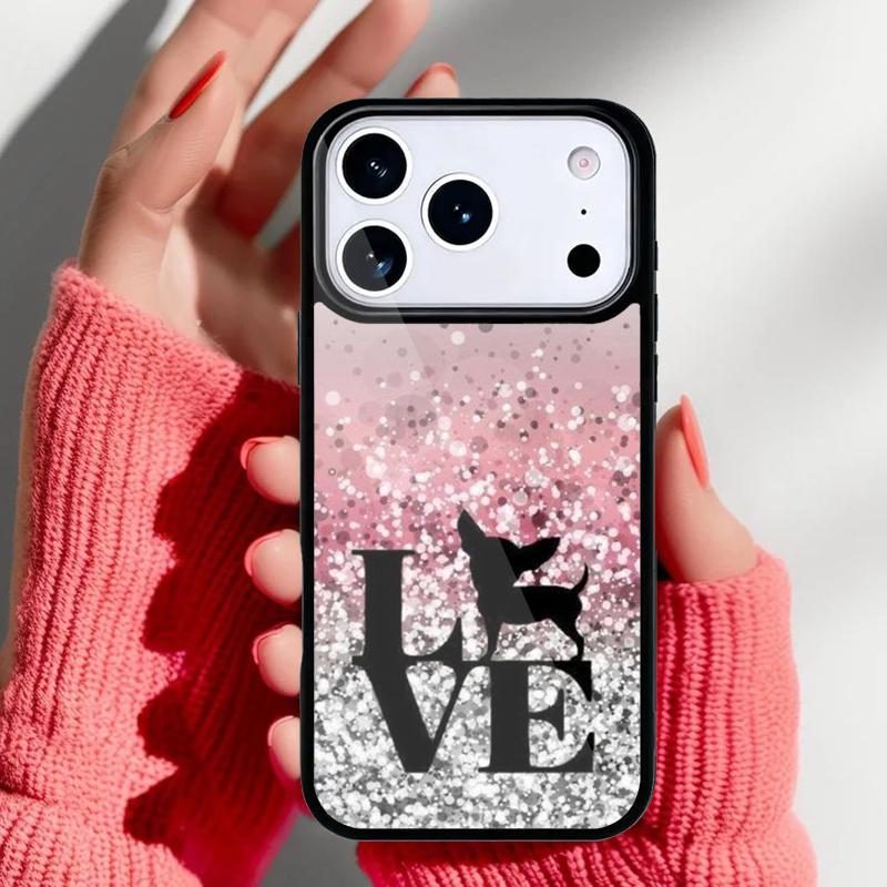 Chihuahua Cute Dog Puppy collage Phone Case for iPhone 17 16 15 14 13 Pro Max Back Cover for 12 11 Pro Coque