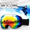 Double Layers Anti-Fog Ski Goggles Outdoor Activity Sport Googles Cooling Vent for Outdoor Activity Active Snowboard Skiing for Men and Women