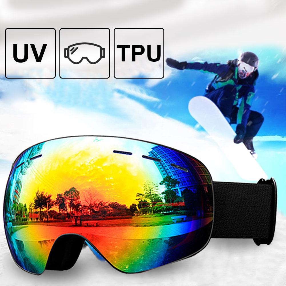 Double Layers Anti-Fog Ski Goggles Outdoor Activity Sport Googles Cooling Vent for Outdoor Activity Active Snowboard Skiing for Men and Women