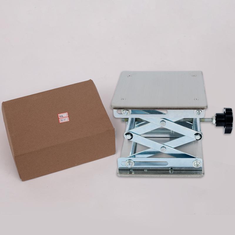 100x100 Stainless Steel Manual Laboratory Lifting Platform