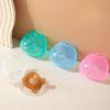 2Pcs/set Baby Pacifier Storage Box Baby Portable Soother Container Box Food Grade Nipple Case Baby Feeding Nursing Accessories