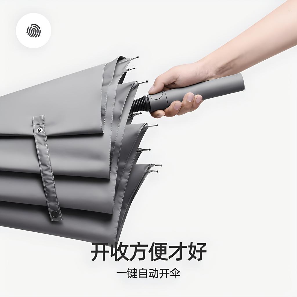 8-Bone Automatic Umbrella Golf Umbrella Men's Straight Umbrella Plus Umbrella Umbrella