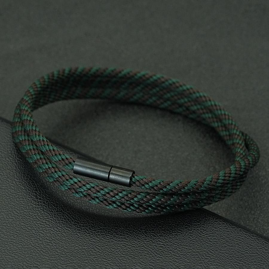 Trendy Men High Quality String Braided Bracelet Adjustable 3 Layer Nylon Wristband Fashion Casual Business Jewelry Accessories