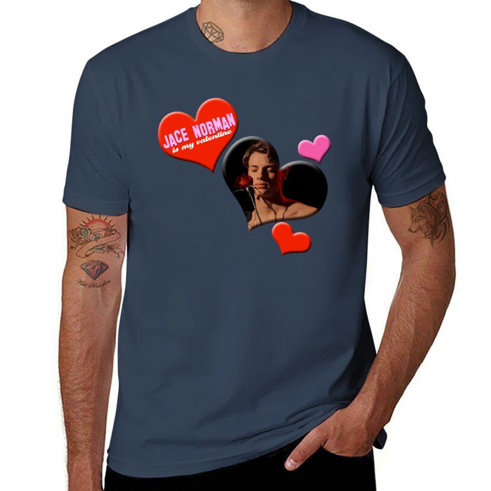 Jace Norunisex Is My Valentine Tshirt Plus Size Solid Color Tshirt S