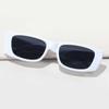 Unisex Rectangular Sunglasses Fashionable UV Protection for Family Outings Travel Sports Holiday Wear