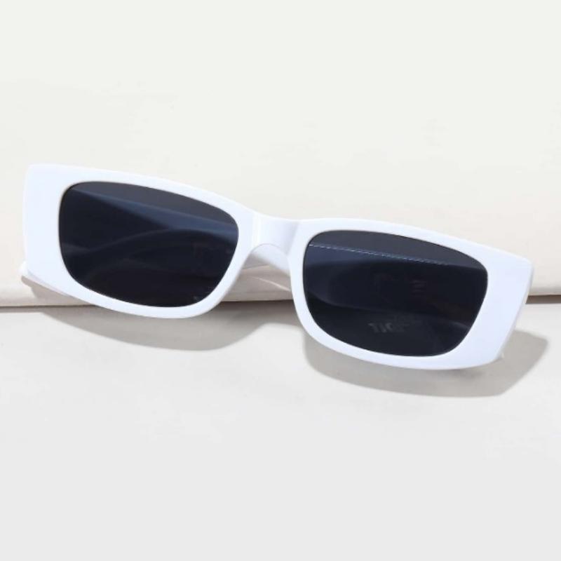 Unisex Rectangular Sunglasses Fashionable UV Protection for Family Outings Travel Sports Holiday Wear