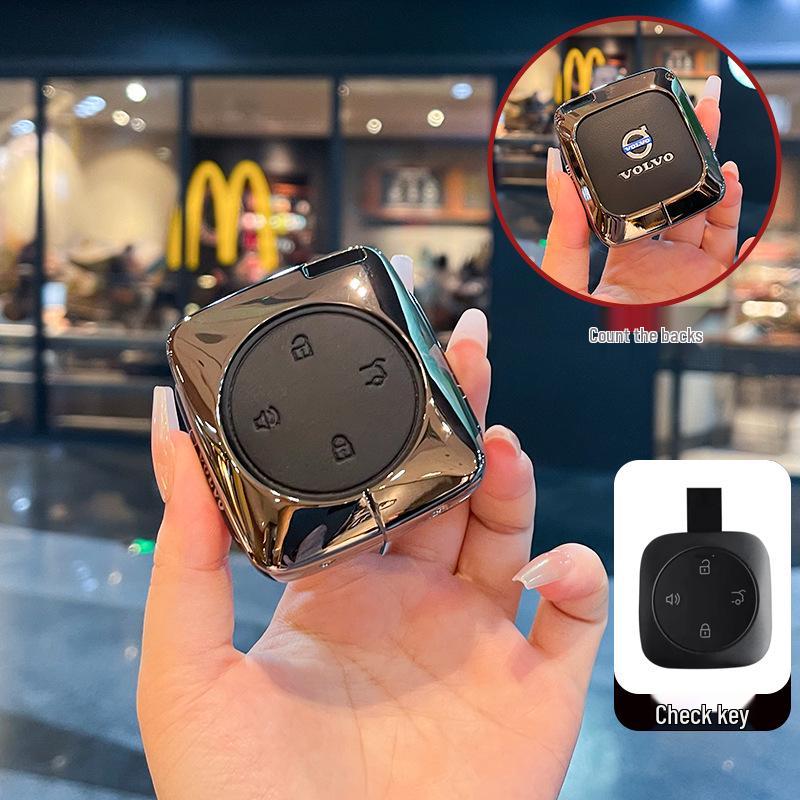 Högkvalitativ metallnyckelskydd för 2026 Volvo XC70/ES90/EX90