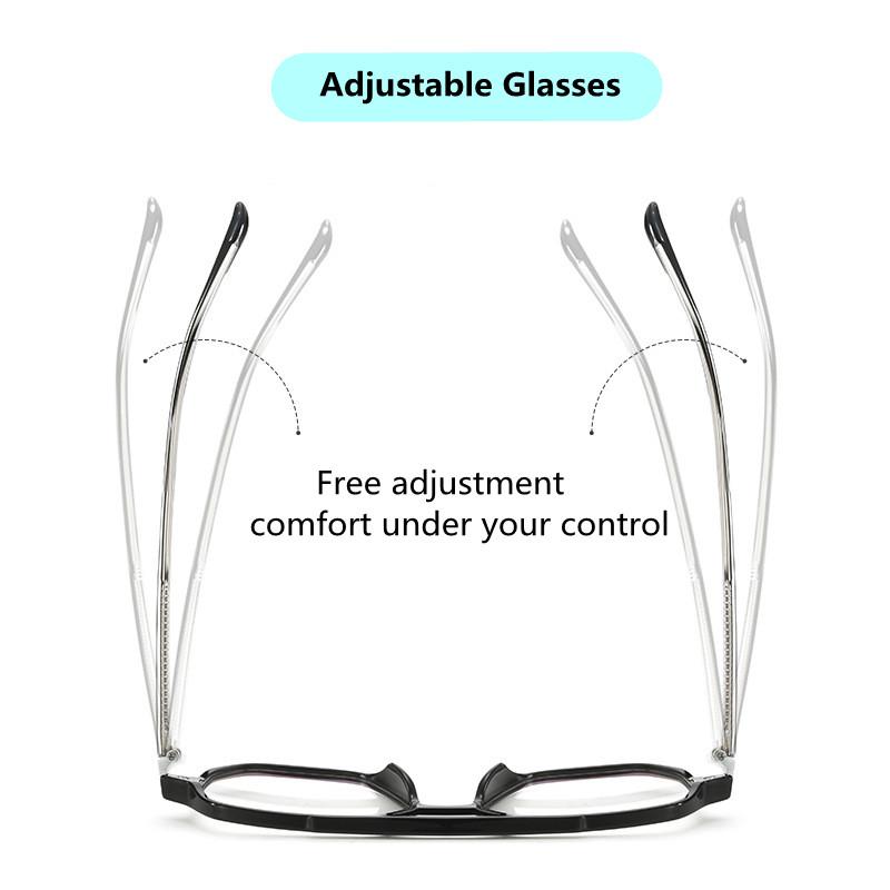 Transparent Double Beam Retro Flat Spectacles Myopia Glasses Frame Men And Women Trend Eyeglasses Optical Prescription Eyewear