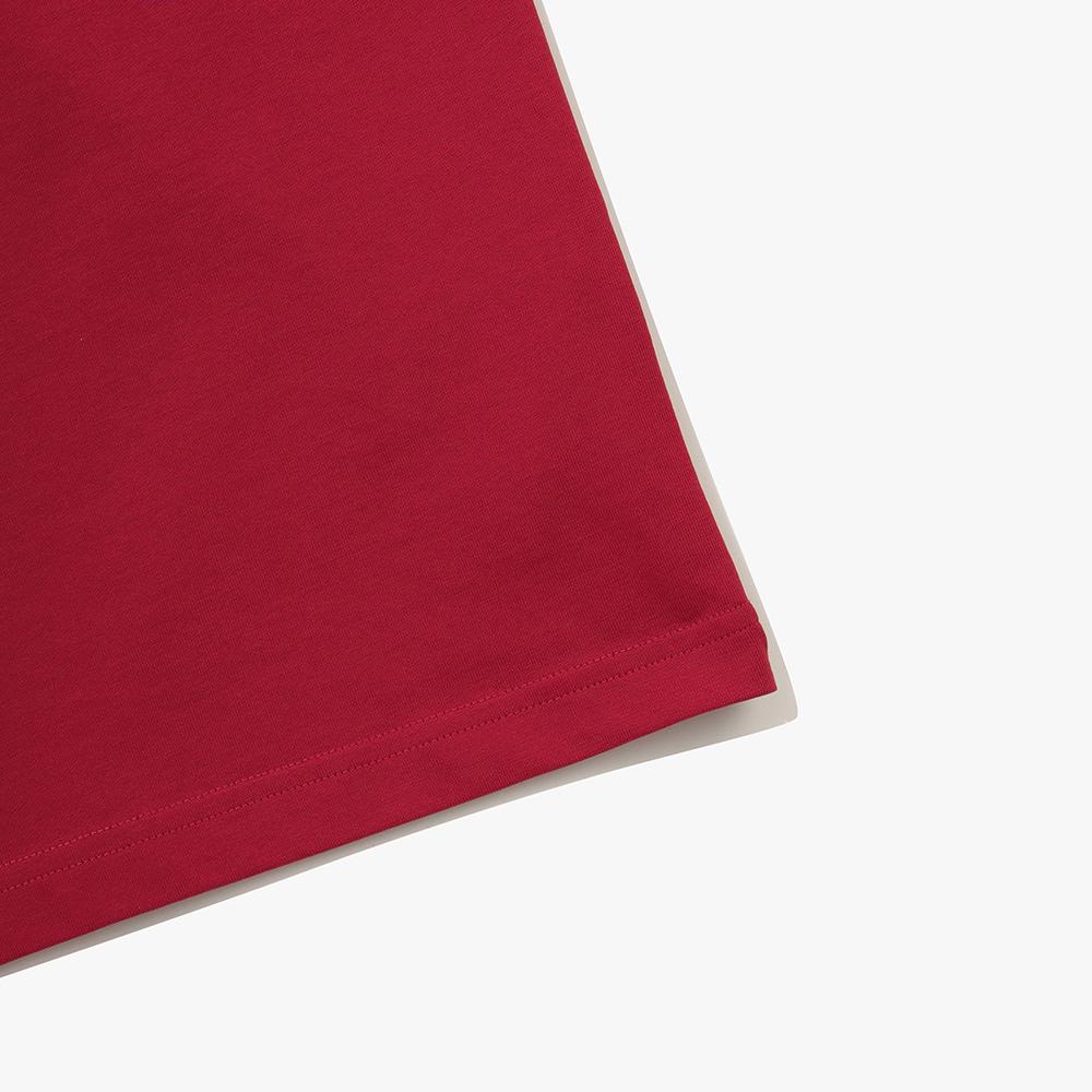 Diadora Comfy Wappen Basic Short Sleeve T-Shirt Red