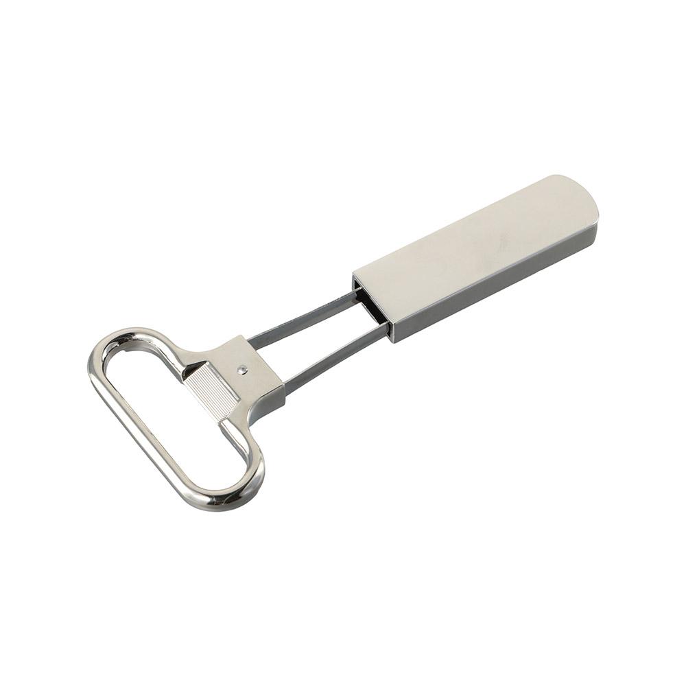 with Cover Manual Two-prong Zinc Zinc Alloy Wine Cork Puller Clip Kitchen Tool Wine Bottle Opener Corkscrew