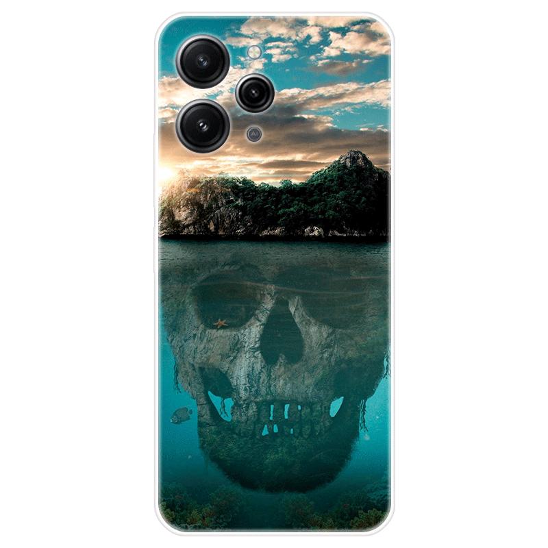 

Для Xiaomi Redmi 12 Redmi12 4G чехол Мягкая силиконовая задняя крышка модный чехол для телефона с мультяшным рисунком For Xiaomi Redmi 12 4G