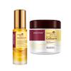 (1 set) Trattamento Capelli al Collagene Riparazione Profonda Balsamo per Tutti i Tipi di Capelli 500 ml + Siero per Capelli all'Olio di Argan per Capelli Secchi e Danneggiati 50 ml