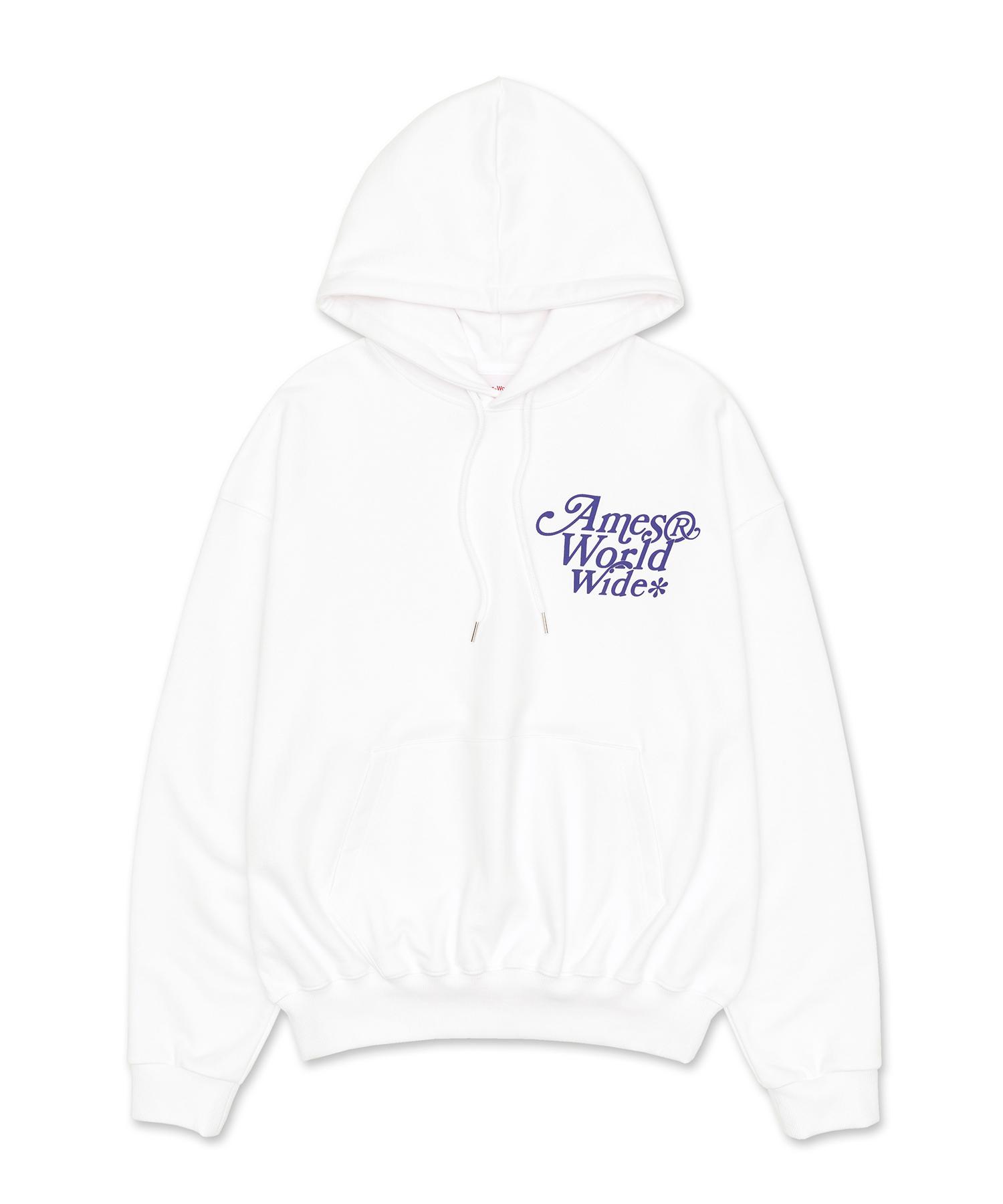 Худи Ames Worldwide с фирменным логотипом Белый (Am2Cfum401A) White/White/M