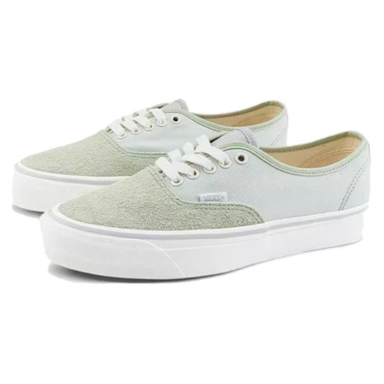 Vans Authentic Reissue 44 Durable Breathable Low-Top Skate Shoes Unisex Sneaker Green White VN000CT7BGK