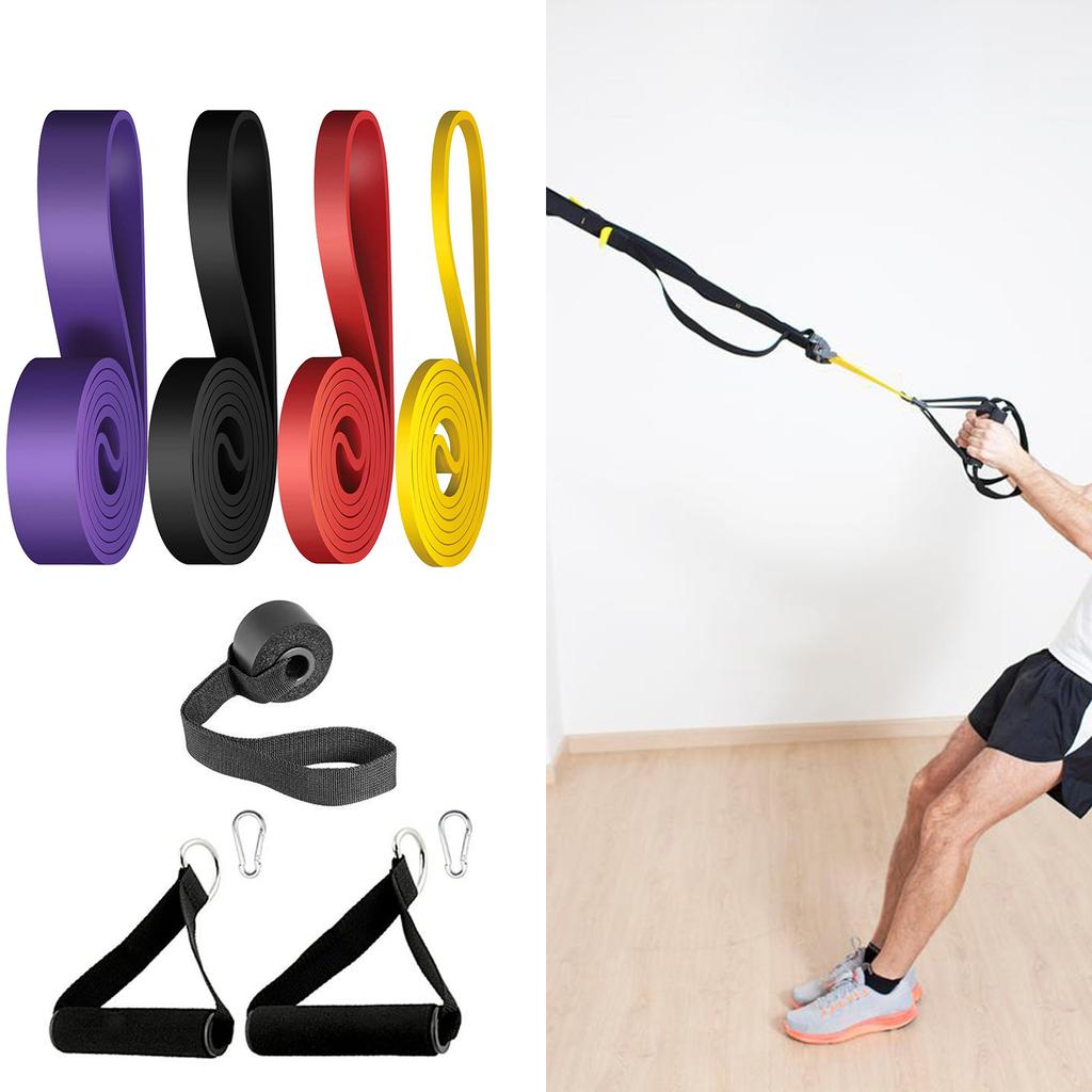 Klimmzug-Unterstützungsbänder Trainingsbänder Powerlifting-Bänder Widerstandsbänder für Männer Frauen, Mobilitätsband Trainingsbänder Set