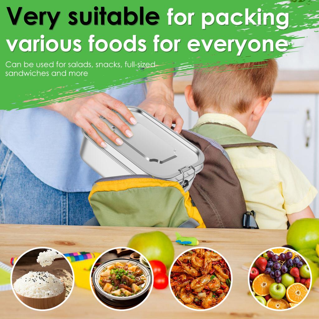 Pudełko na lunch Przenośne Dzieci Uczeń Pudełko Bento Szczelne Pojemnik na żywność Szkoła Uczeń Podróż Biuro Piknik Pojemnik na owoce żywność