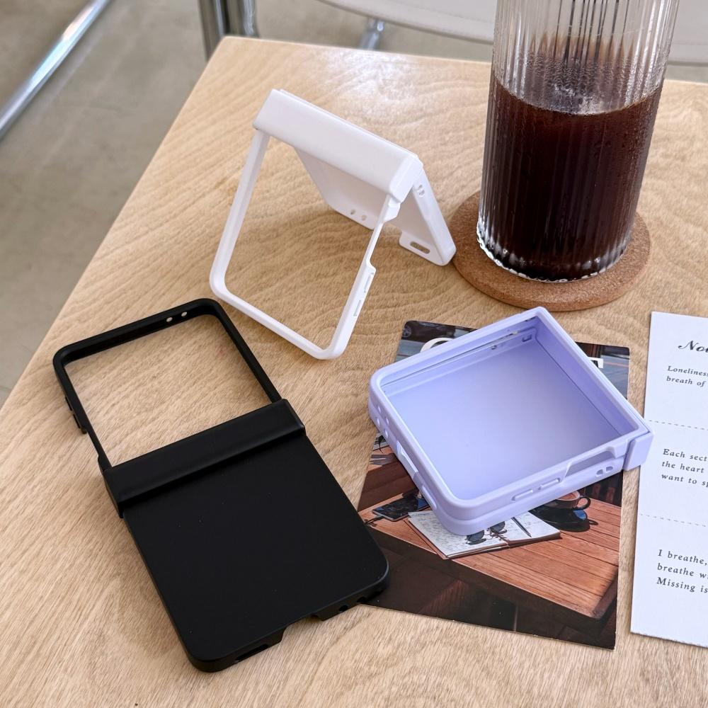 For Samsung ZFlip7 Matte Case Candy Color Hinge Shockproof Protection PC Bumper Ultra Slim Cover For Samsung Z Flip 7 Cases