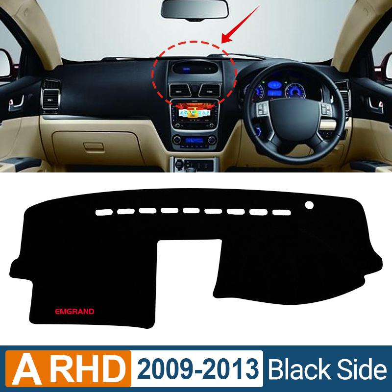 Accesorii auto pentru Geely Emgrand EC7 EC715 EC718 2009 2010 2011 2012 2013 2014 2015 2016 Husa bordului Evitați panoul luminos