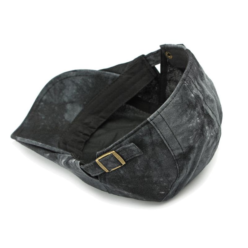 Spring Summer Tie-Dye Cotton Beret Women's British Vintage Peaked Cap Men's Sunscreen Advanced Cap