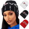 Knitted Beanies Cap Hiphop Slouchy Hat Outdoor Activity Beanies Adults Headdress