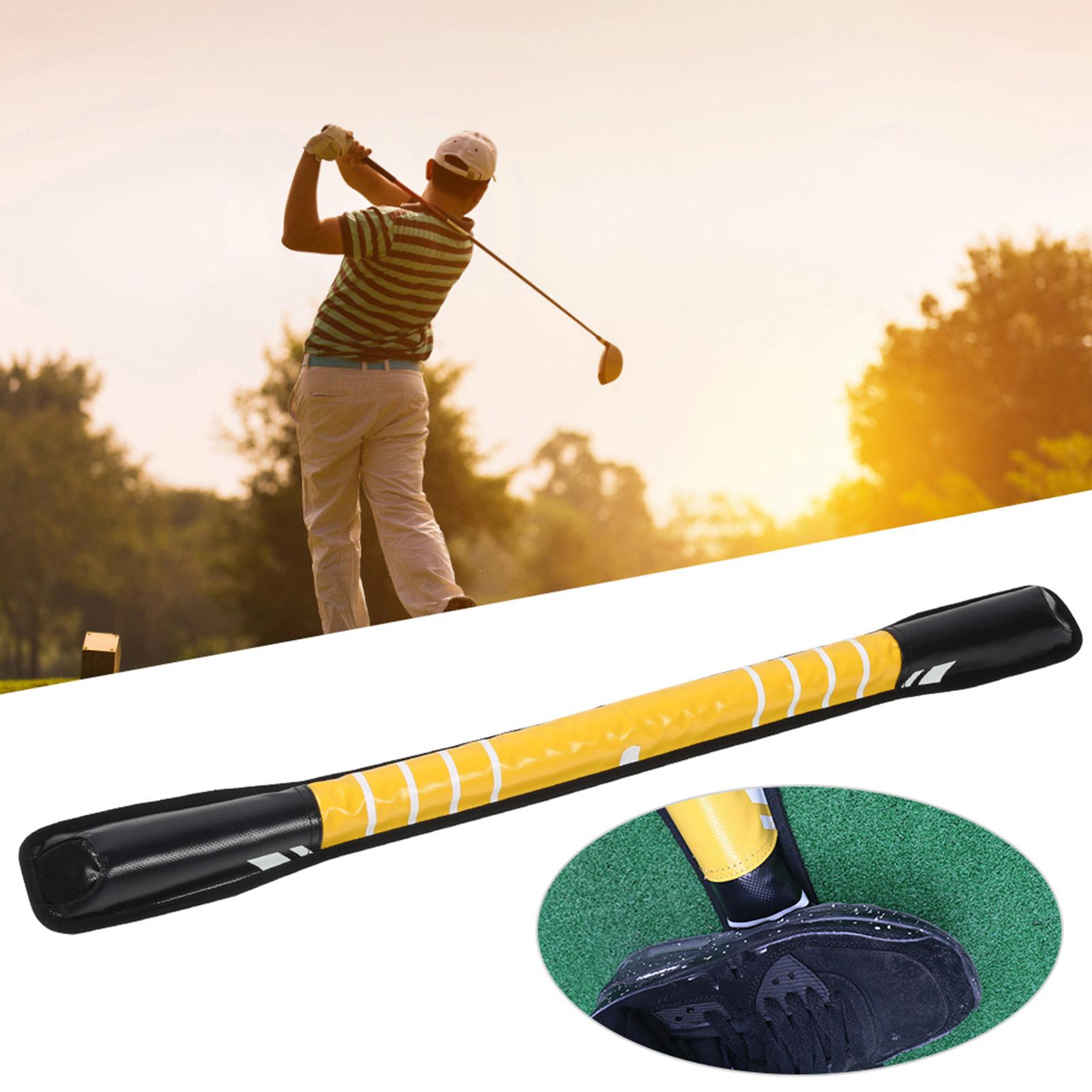 

Golf Swing Trainer Practice Aid Foot Balance Rod Training Tool Accessory
