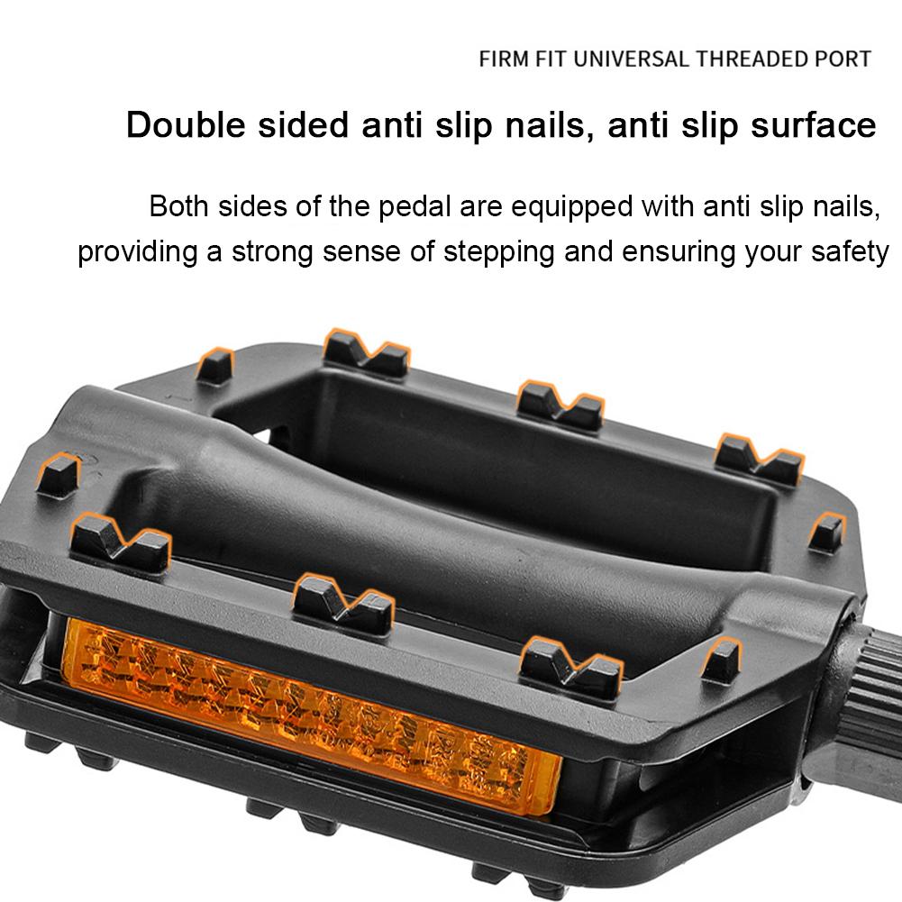Bicycle Pedals Lightweight Non-slip Bearing Pedals Riding Equipment For Mountain Bike E-bike Road Bike