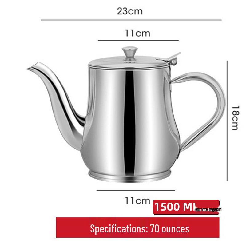 Stainless Steel Leak-Proof Oil & Vinegar Pour Bottle - Small Kitchen Container with Ounce Control