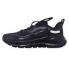 Minimalistische Bequeme Rutschfeste Verschleißfeste Low-Top Freizeit-Laufschuhe Herren Sneaker Schwarz ARSU105-6