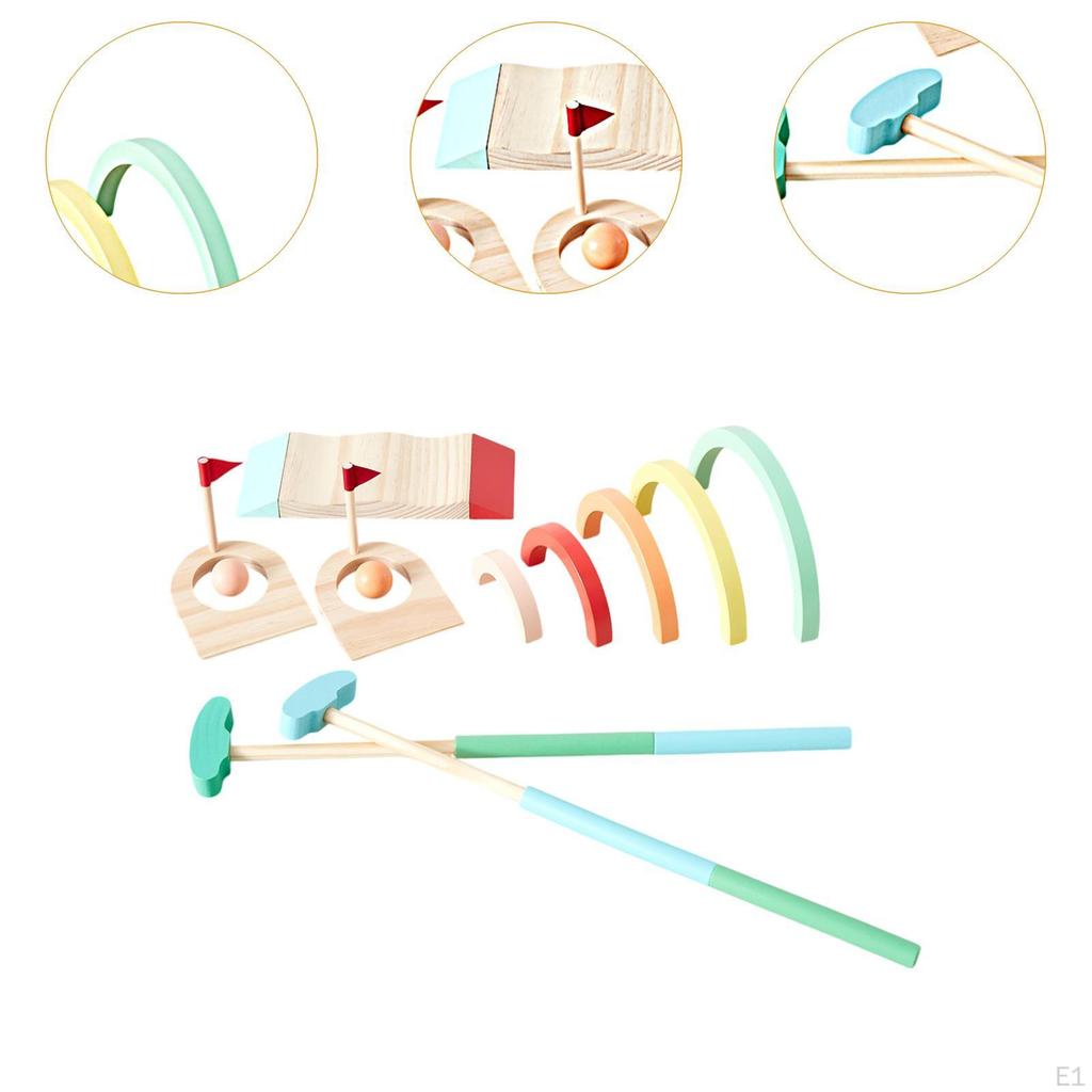 Children's Indoor Golf Set, Engaging Mini for Family Fun